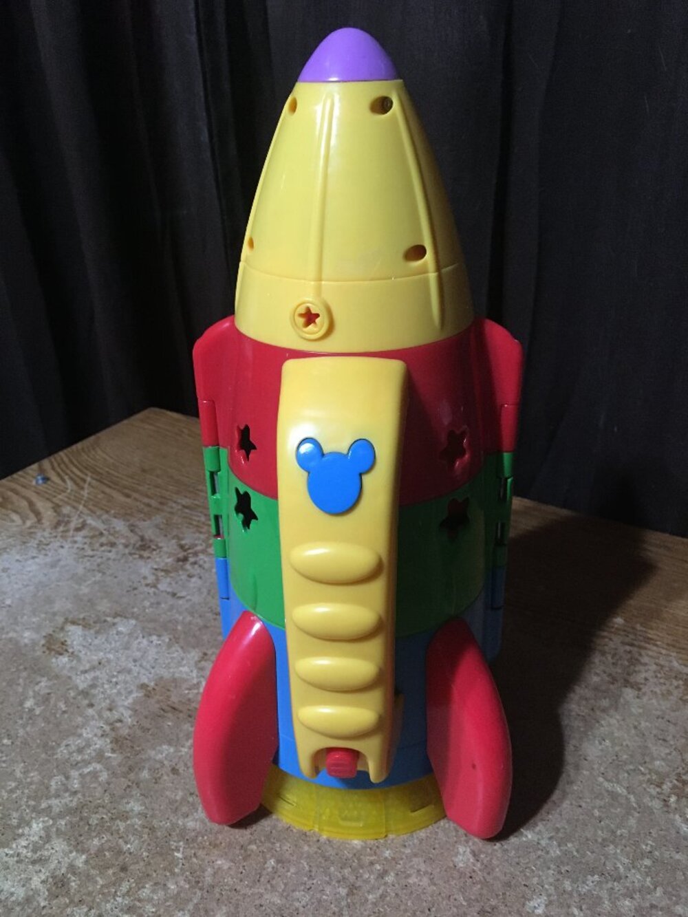 MICKEY MOUSE CLUBHOUSE MICKEY'S BLAST OFF ROCKET TESTED WORKING